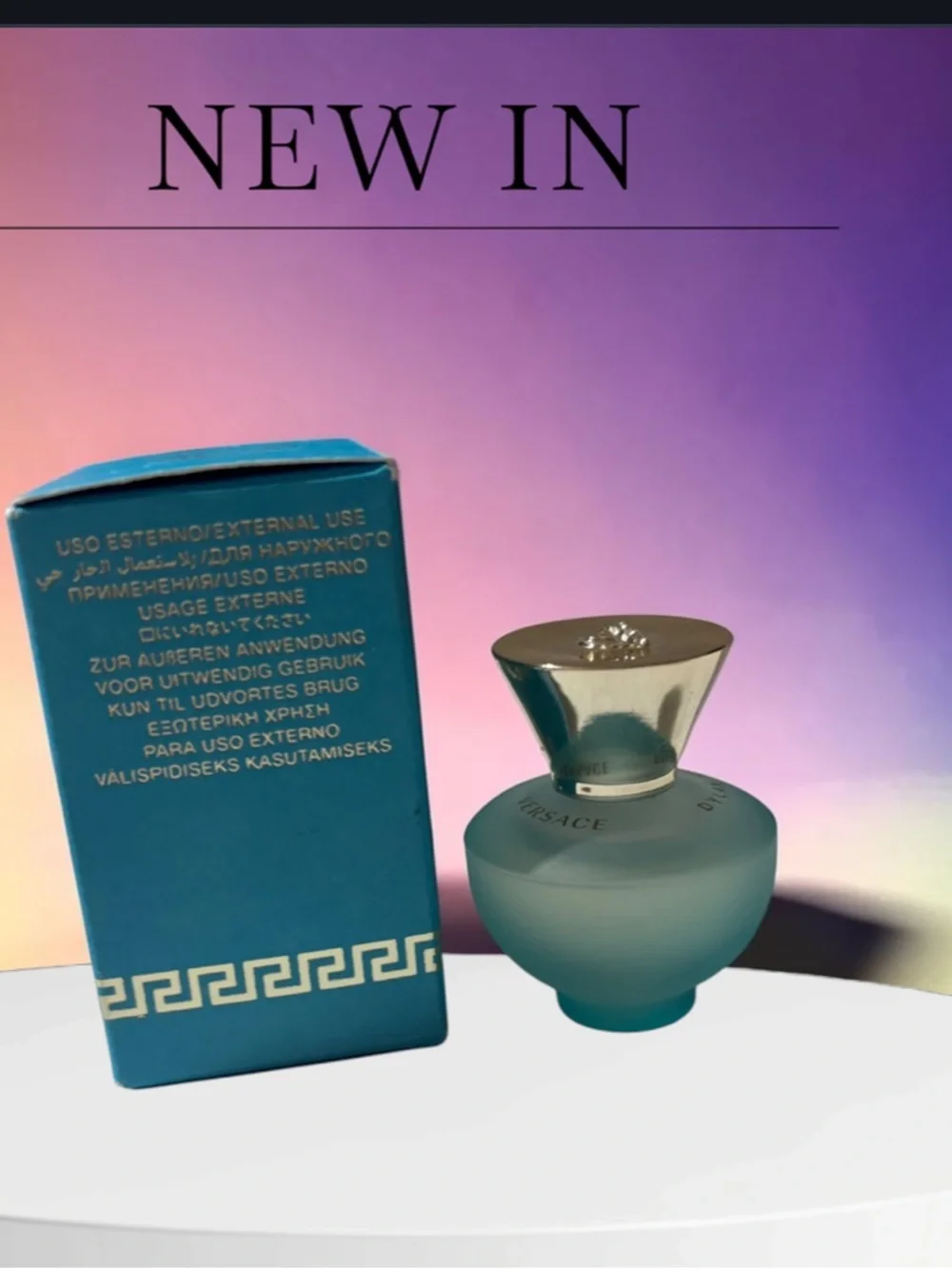 Versace Dylan Turquoise Pour Femme EDT Dabber 5 ml / 0.17 oz